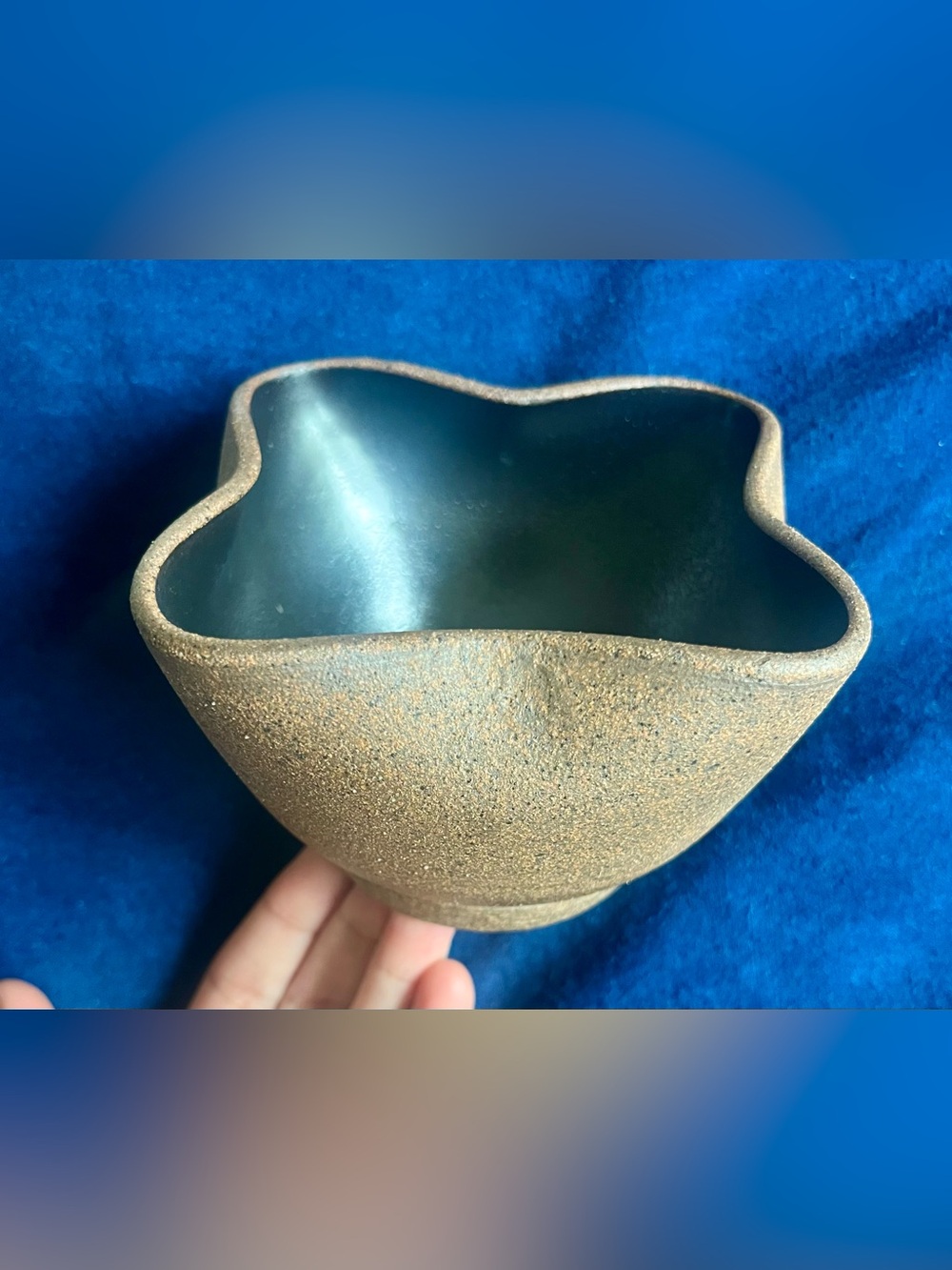 Hand Thrown Studio Pottery Bowl | Rustic Stoneware | Wabi Sabi | Organic Modern